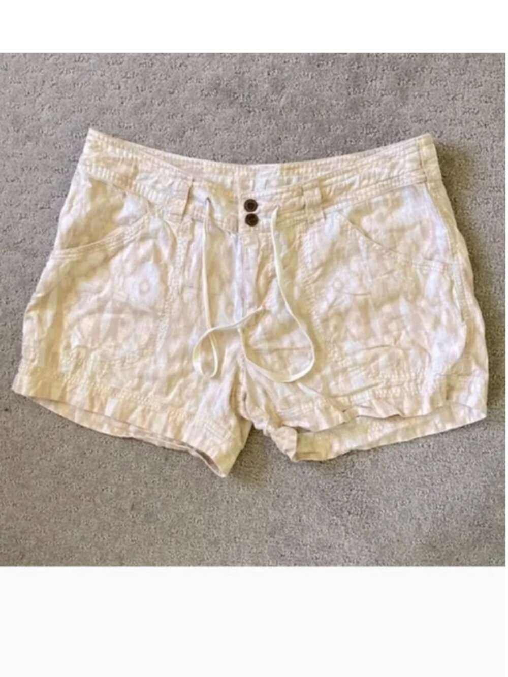 PATAGONIA Island hemp & organic cotton ikat shorts, 12.